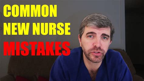 The Common MISTAKES NEW NURSES Make YouTube