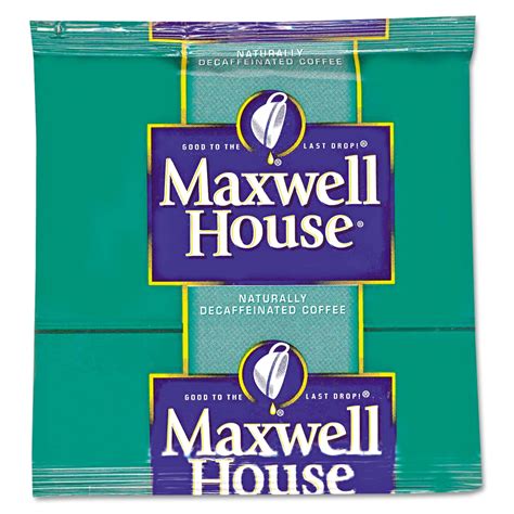 Maxwell House 395680 Filter Packs Decaffeinated Coffee 7 Oz 100
