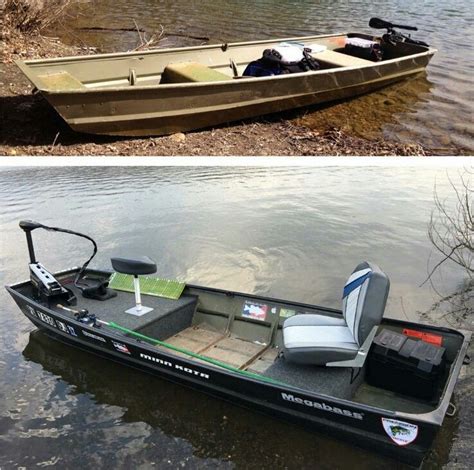 1648 alumacraft jon boat modification complete. Jon boat conversion | Aluminum fishing boats, Boat ...