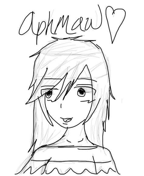 Katelyn Aphmau Fan Art The Fire Fist Sketch Coloring Page