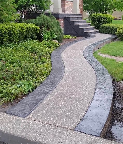 Home Sidewalks And Walkways Mikes Concrete