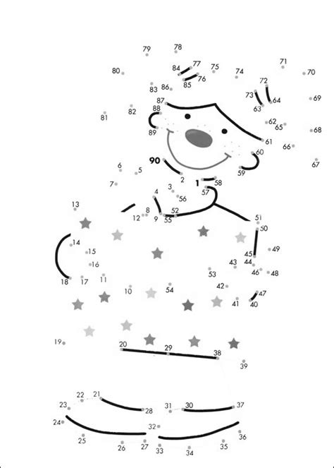 Łączenie kropek - zabawy do druku, Czas Dzieci