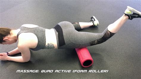 Massage Quad Active Foam Roller Youtube