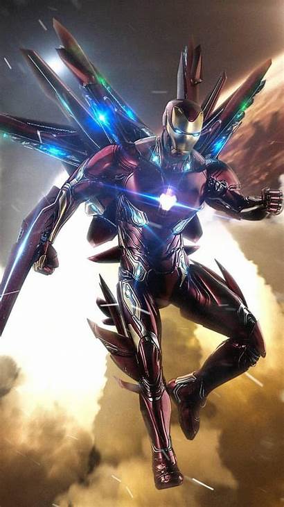 Endgame Iron Wallpapers Avengers Suit Iphone Awesome