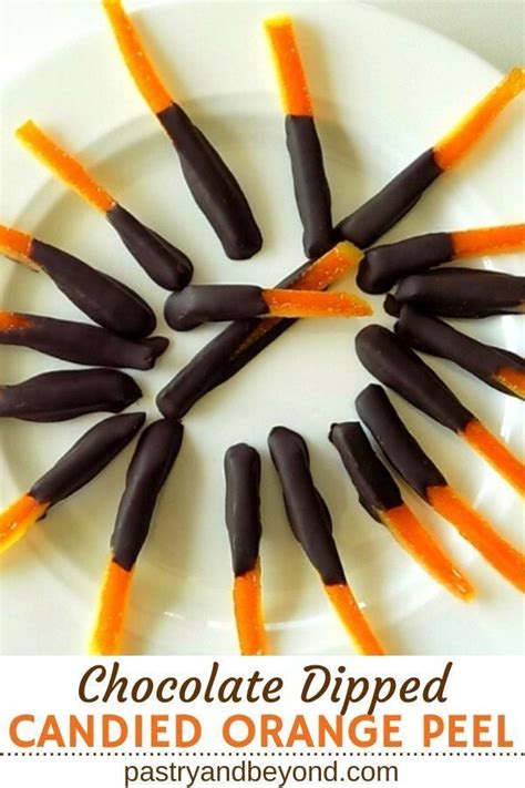 Chocolate Dipped Candied Orange Peel You Can Learn How To Make These