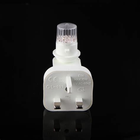 E14 Base Socket 4 Leds Lamp Holder 3 Pin Bs Uk Plug Ce Rohs Approved