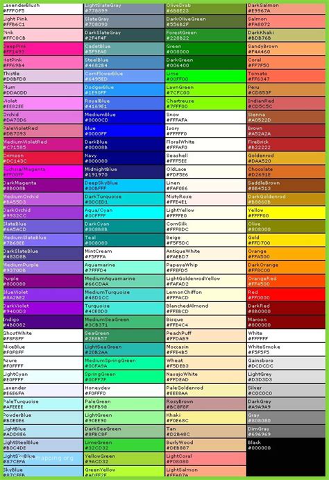 Hexadecimal Color Code Chart Marvelous Color Picker Hexadecimal Color