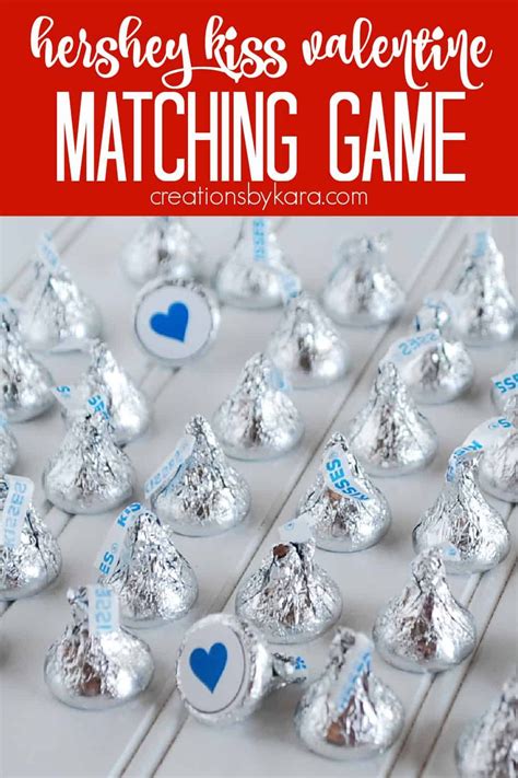 Free Printable Valentine S Day Matching Game Stick These Free Printable Dots On The Bot