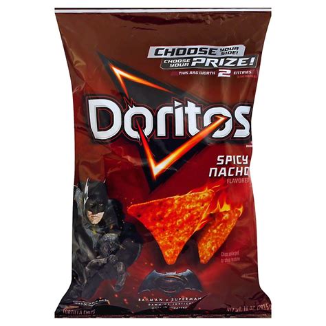 Doritos Spicy Nacho Flavored Tortilla Chips Shop Snacks And Candy At H E B