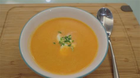Cold Carrot Soup Youtube