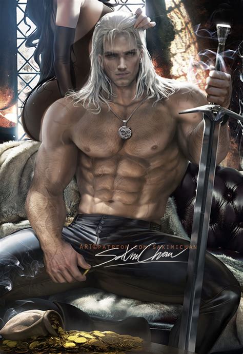 Pin By Hentaifurry On Digital Art The Witcher Fantasy Art Men Witcher Art