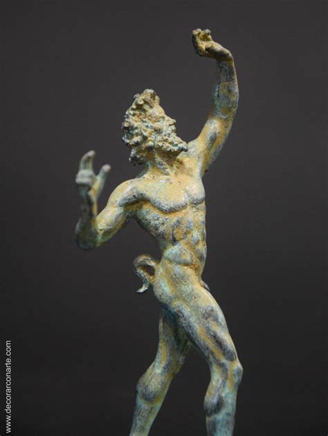 Figura De Fauno De Pompeya En Bronce 11 Cm Venta De Figuras De Bronce