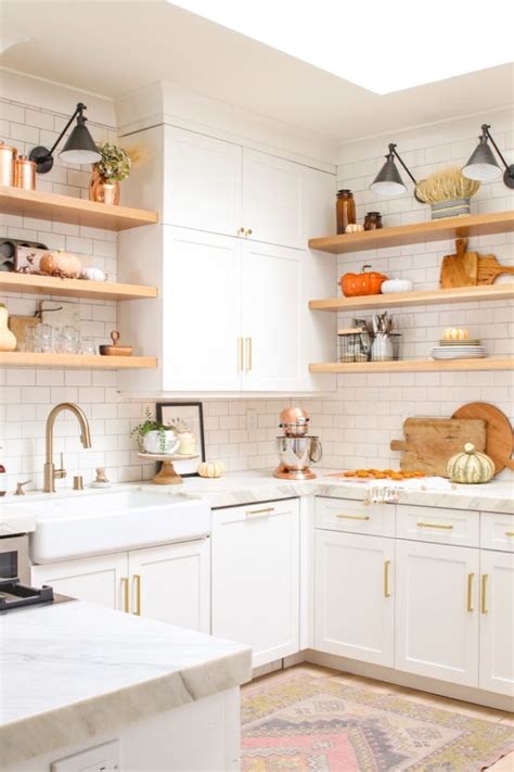 My Cozy Fall Kitchen Home Tour Modern Glam Interiors