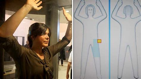 Sweating Over Scan New Airport Body Scanner Doesn T Like Perspiration