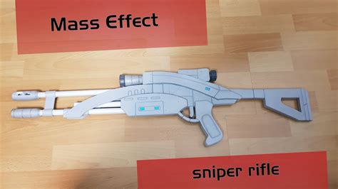 Tutorial Garrus Sniper Rifle From Mass Effect Part 13 Youtube