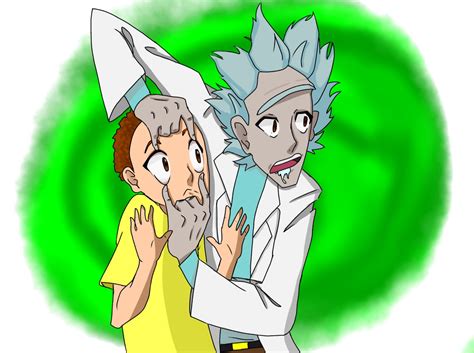 Rick And Morty Anime Style By Byttmehb1ch On Newgrounds