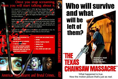 The Texas Chainsaw Massacre Movie Dvd Custom Covers Texas Chainsaw