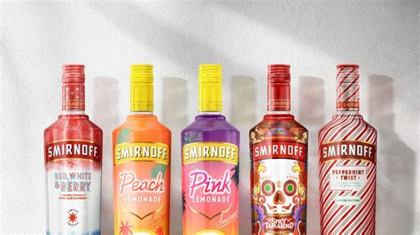 Peach Lemonade Vodka Flavors Smirnoff