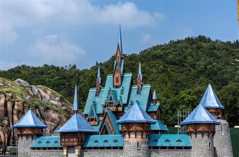 Disney Releases New Photos Of Frozen Themed Castle