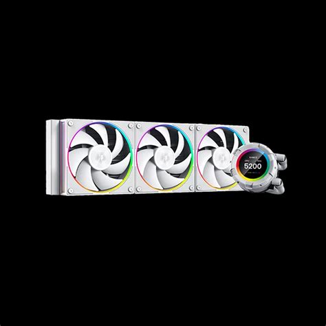 Id Cooling Space Sl360 Lcd Watercooling White Juspc