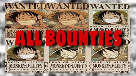 Monkey D Luffy One Piece Bounties Luffy Luffy Bounty Vrogue Co