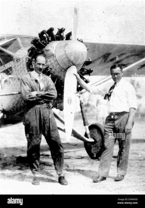 Ryan Monoplane With Owner Tallahassee Stock Photo Alamy