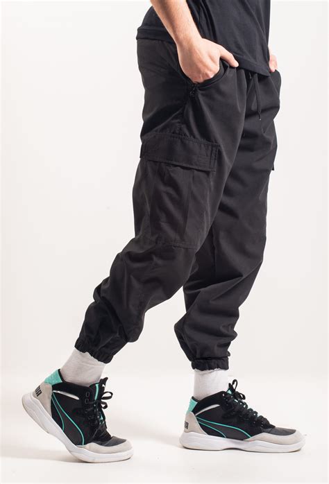 Affordable prices and delivery in 48h. Circle Black Pants With Side Pockets - Circle