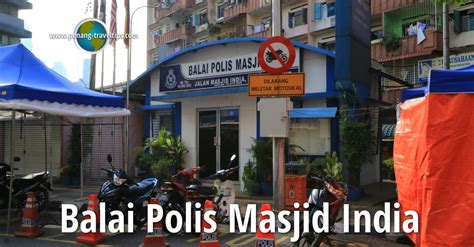 Sort of balai polis direktori. Balai Polis Masjid India, Kuala Lumpur