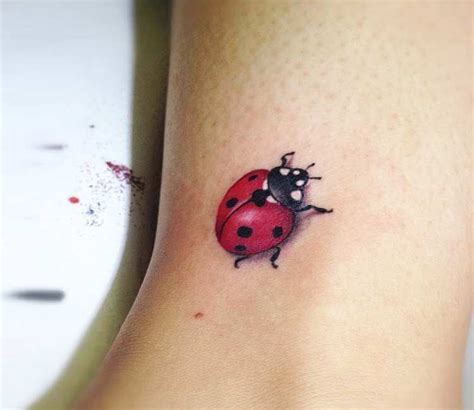 Black and red ladybird tattoo design. Ladybird tattoo by Claudia Denti | Post 23991