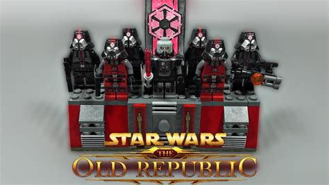 Lego Star Wars The Old Republic Sith Empire Dromund Kaas Mini Moc