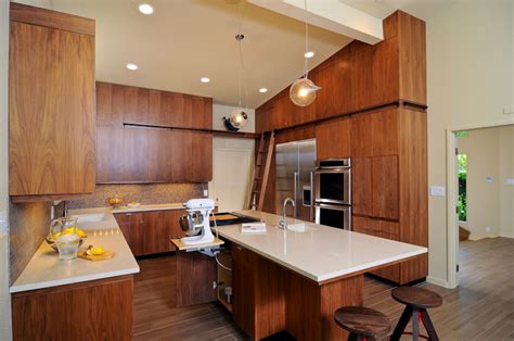 Copper piping i get, but what about the controls and handles? Kerrie Kelly Design Lab Eco-Chic Baker's Kitchen - Kerrie ...