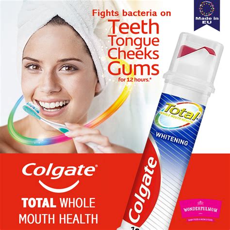 Colgate Whitening Toothpaste 100ml Wonderfulmomlk