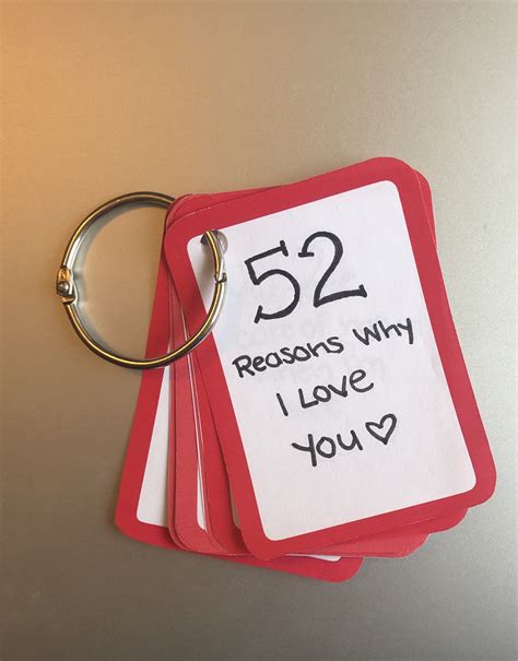 21 Things I Love About You Deck Of Cards Template