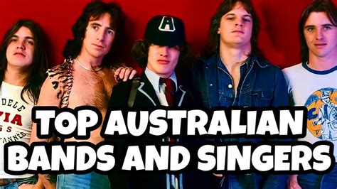top australian bands and singers 🇦🇺 youtube