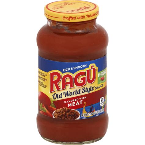 Ragu Sauce Flavored With Meat 239 Oz Caseys Foods
