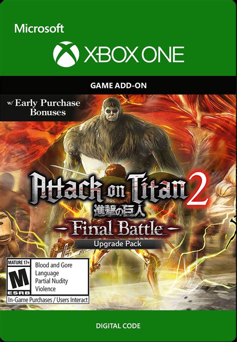 Attack On Titan 2 Final Battle Upgrade Pack Xbox One Gamestop