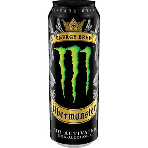 Monster Energy Ubermonster 186 Oz Energy Brew Bio Activated Non