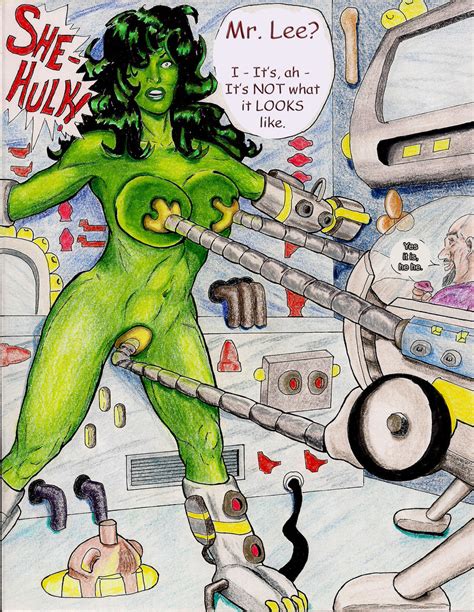 Rule 34 Avengers Green Skin Hulk Series Jennifer Walters Marvel She