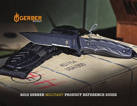 Gerber 2013 Military Catalog Pdf