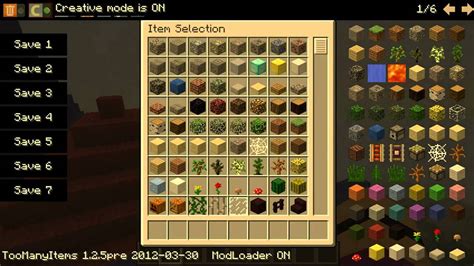 Minecraft Mod Review 1 Recipe Book And Too Many Items Youtube