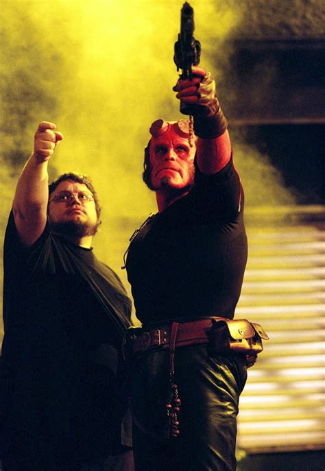 Happy 52nd Birthday To Guillermo Del Toro Seen Here With Ron Perlman