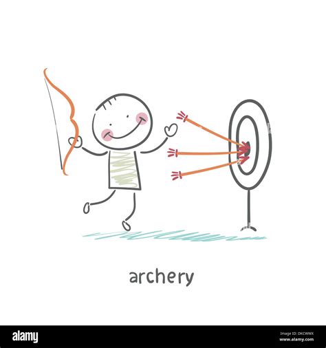 Archery Illustrations Hi Res Stock Photography And Images Alamy