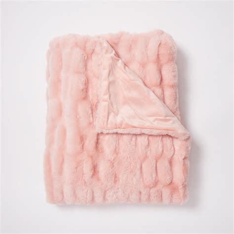 Angelina Ruched Faux Fur Throw Blanket Dorm Essentials Dormify