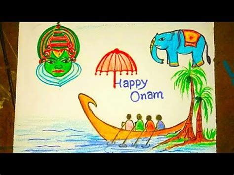 Affordable and search from millions of royalty free images, photos and vectors. ONAM FESTIVAL DRAWING || How to draw ONAM FESTIVAL ...