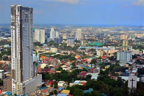 Cebu City Hall Facade In Cebu Philippines Editorial Photography