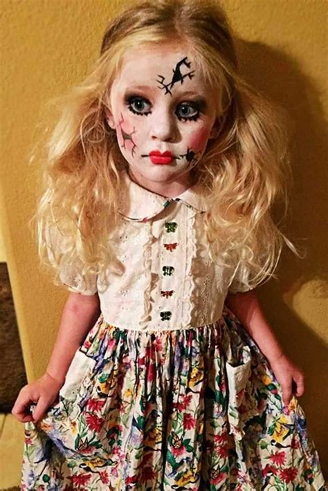 30 Cool Halloween Hairstyles For Girls Doll