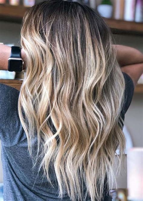 Awesome Beach Blonde Balayage Hair Colors For Women 2019