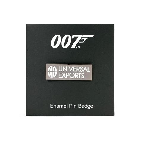 James Bond Universal Exports Pin Badge Official 007store
