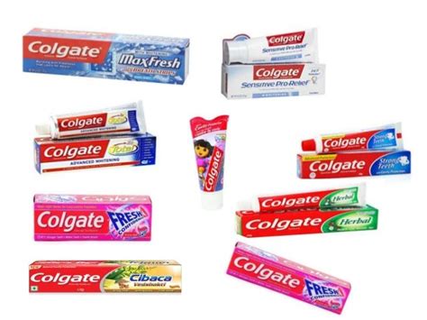 Colgate Types