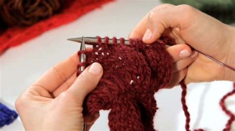 How To Do A Basket Weave Stitch In Knitting Howcast